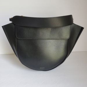 Wandler Black Leather Hortensia Mini